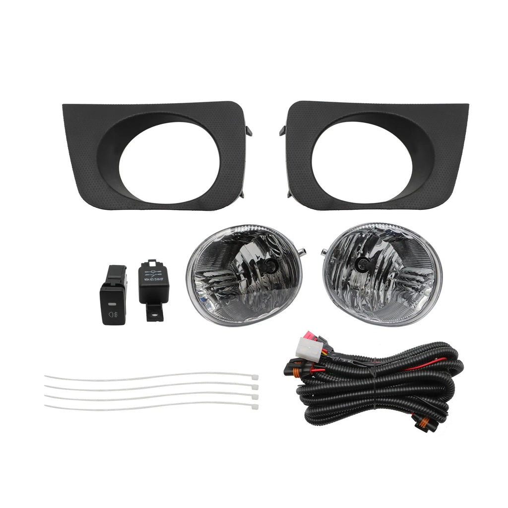 Bumper Fog Lights for Toyota 4Runner (2006–2009) - Switch & Wiring Included