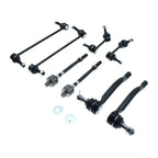 Set of 8 Sway Bar Link Tie Rod Ends for Nissan Maxima (2009–2014)