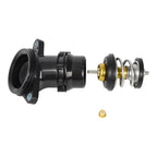 Thermostat Housing Assembly for Volkswagen Jetta Passat Eos Audi A3 A4 A5 A6 Q3 (2006–2019)