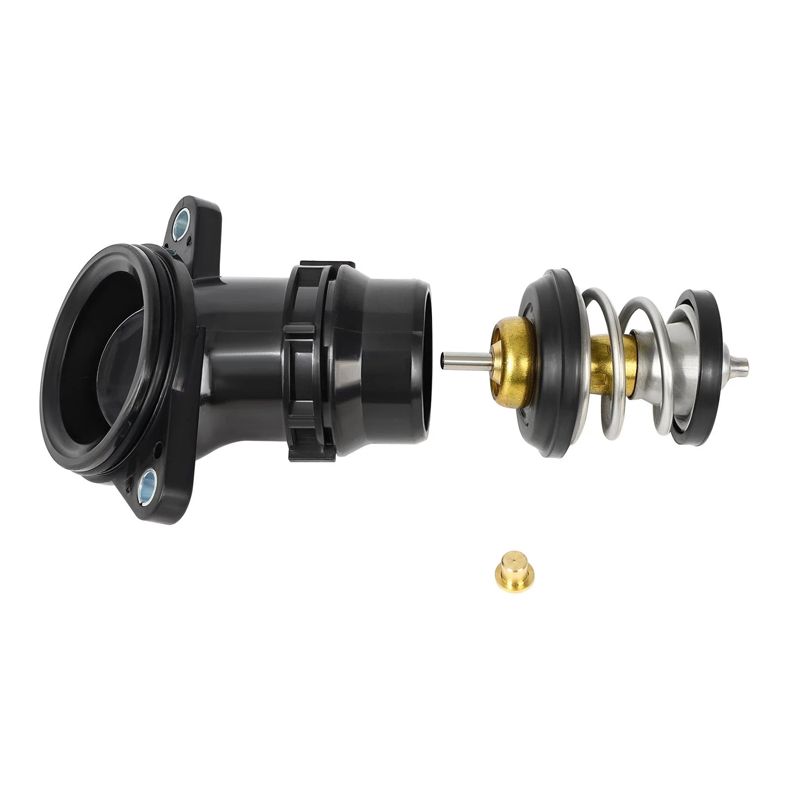 Thermostat Housing Assembly for Volkswagen Jetta Passat Eos Audi A3 A4 A5 A6 Q3 (2006–2019)