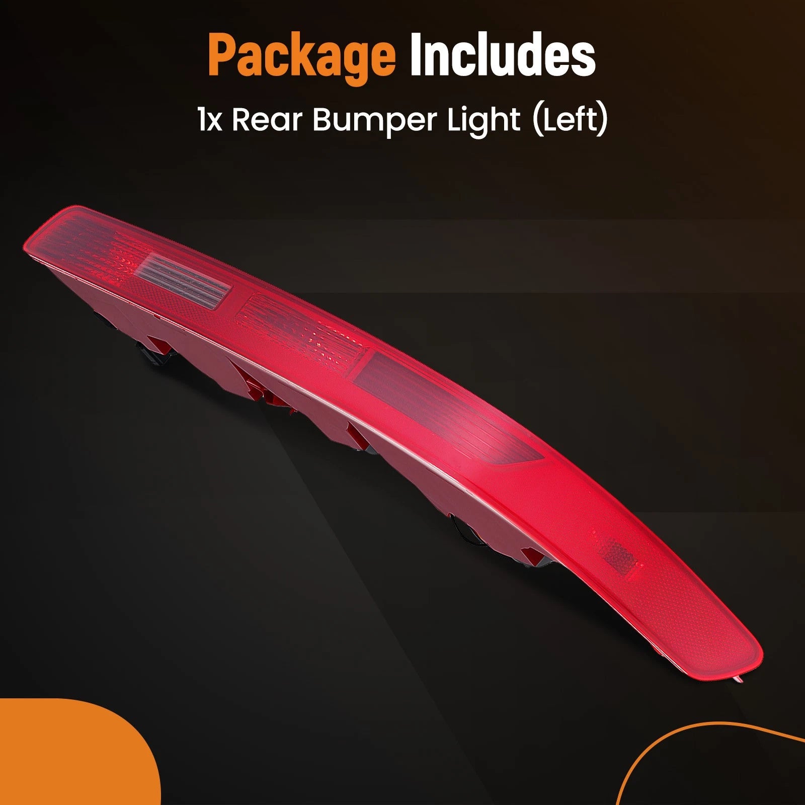 Rear Bumper Light Right for Audi Q7 (2006–2015) 4L0945096A Red Lens Halogen