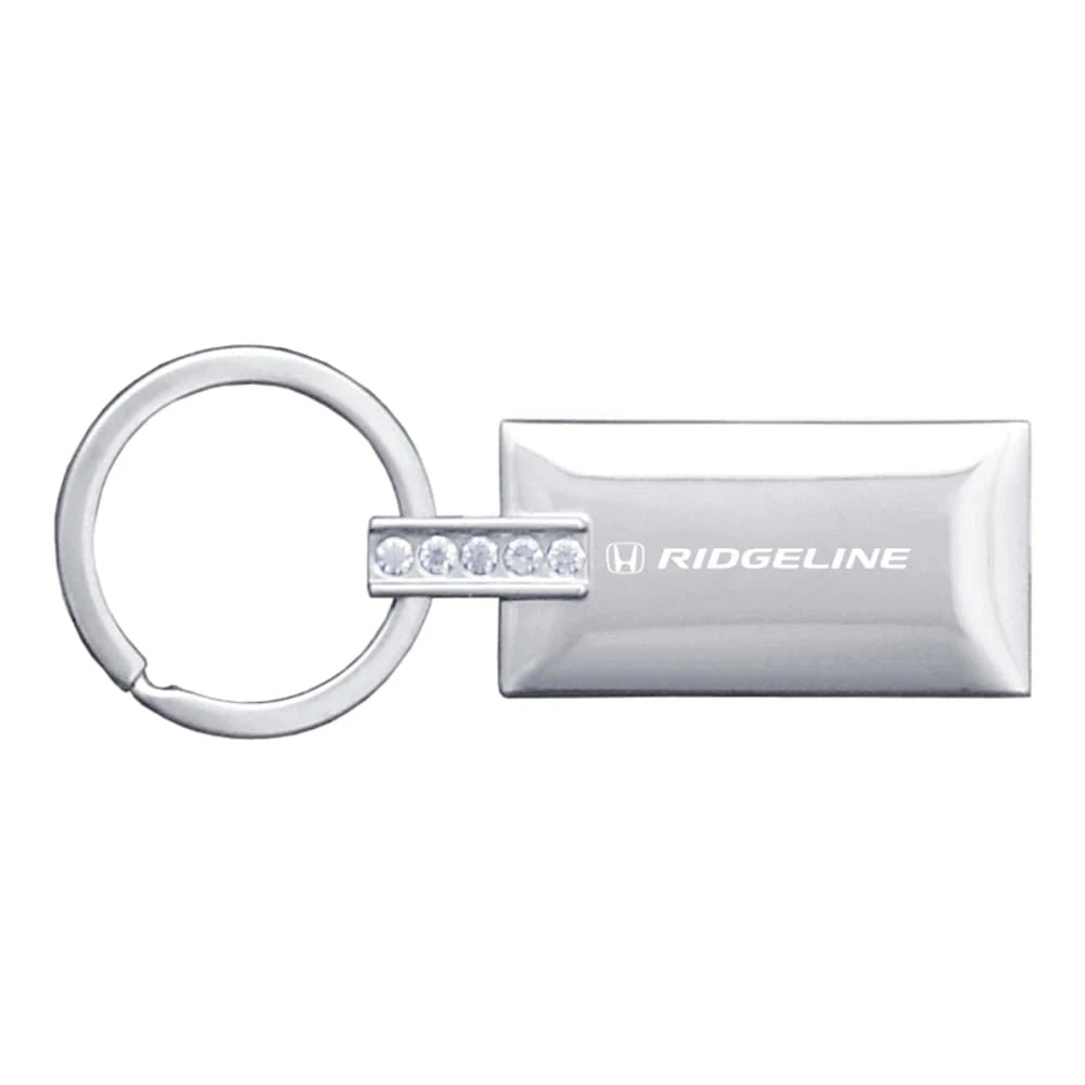 Jeweled Rectangular Keychain - Officially Licensed for Honda Ridgeline