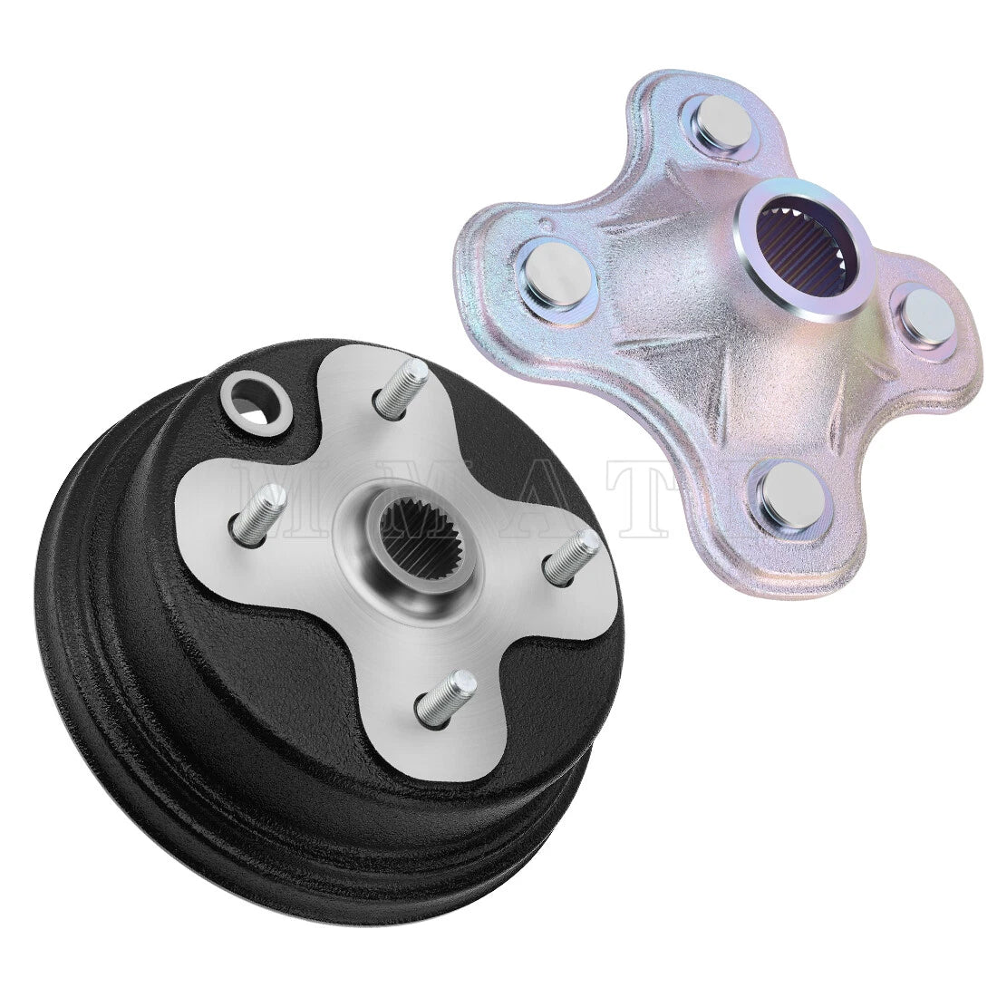 Rear Wheel Hub & Brake Drum for Yamaha (2HR-25383-01-00, 3HN-25111-02-00)