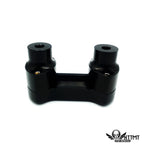 2" Tall Handlebar Riser/Top Clamp Kit for Harley