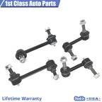 Set of 4 Front Suspension Sway Bar End Links for GMC Isuzu Oldsmobile Chevy (2002–2003)