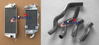 Aluminum Radiator & Hose Kit for Kawasaki KLX 250 (1993-1996)