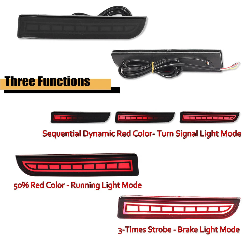 LED Bumper Reflector for Mitsubishi Lancer Evo Outlander