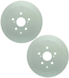 Set of 2 Rear 308mm Disc Brake Rotors for RX350 RX450h Highlander Sienna