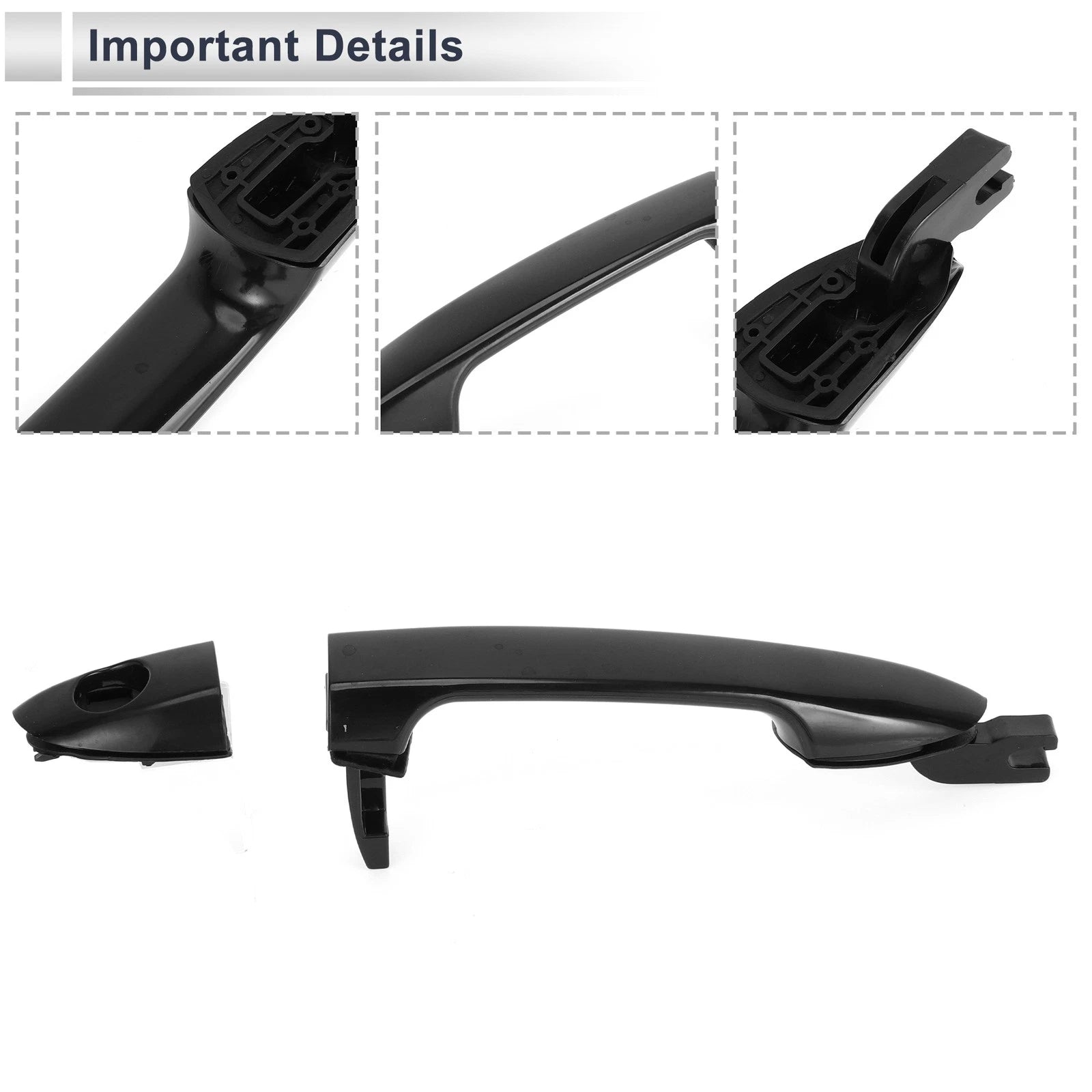 Front Left Door Handle for Kia Spectra Cerato (2005–2015) No. 826502F000