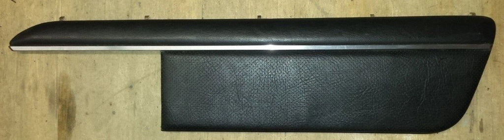 Door Panel Insert RH for Ford Thunderbird Cougar (1989–1993) Black Leather