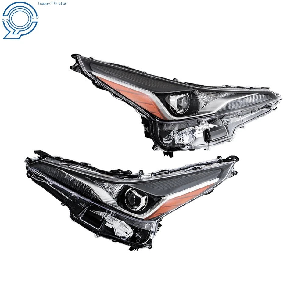 LED Headlights for Toyota Prius (2019–2022) Black Housing Left+Right