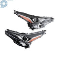 LED Headlights for Toyota Prius (2019–2022) Black Housing Left+Right