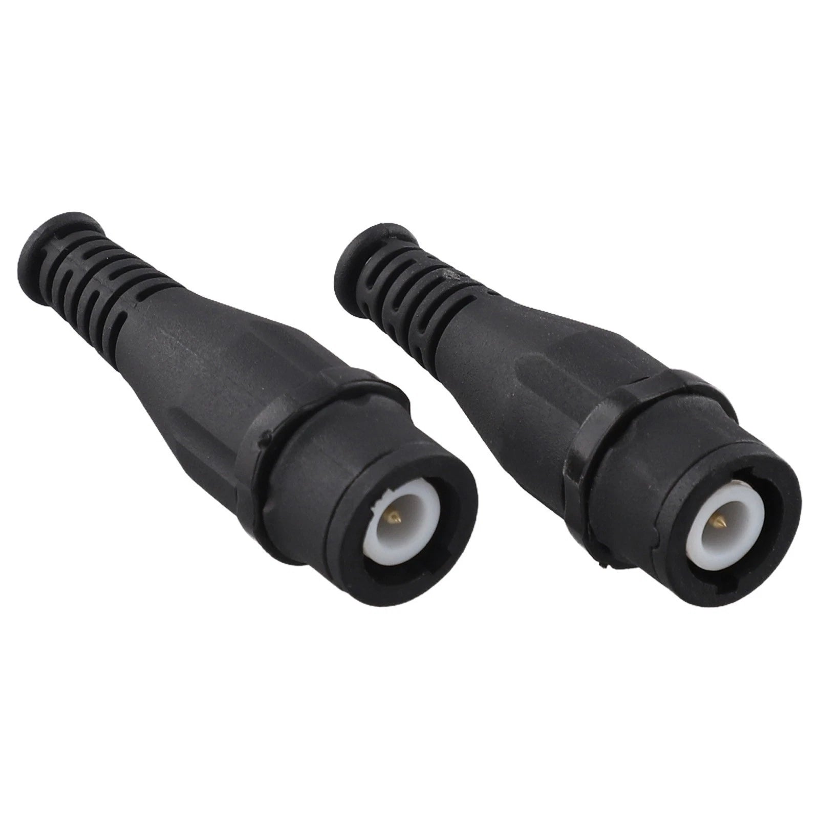 Set of 2 BNC Male Adapters for Video and Power Supply Integration