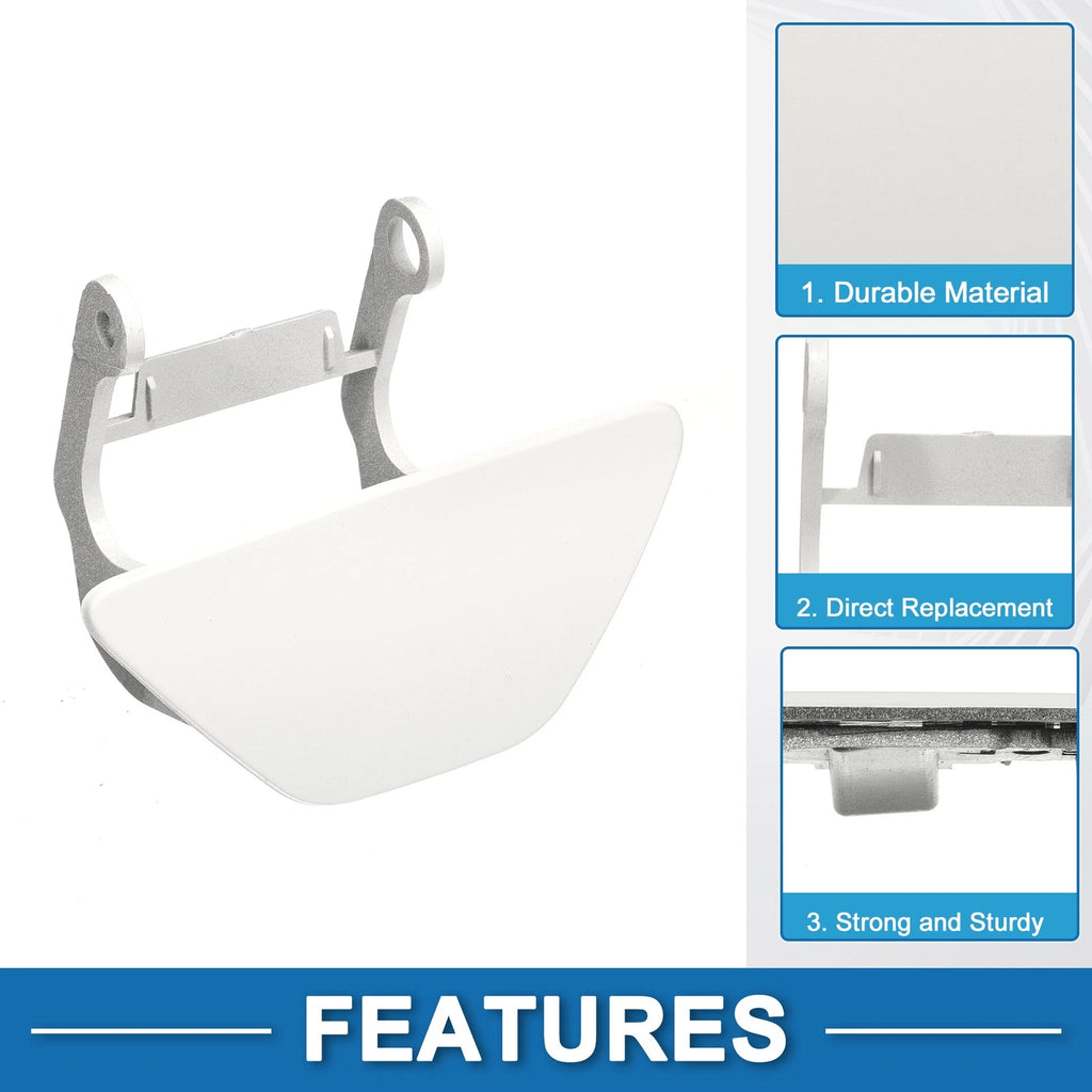 Front Left Washer Nozzle Cover Cap No. 51117332683 for BMW 528i (2014–2016) White