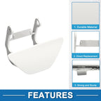 Front Left Washer Nozzle Cover Cap No. 51117332683 for BMW 528i (2014–2016) White