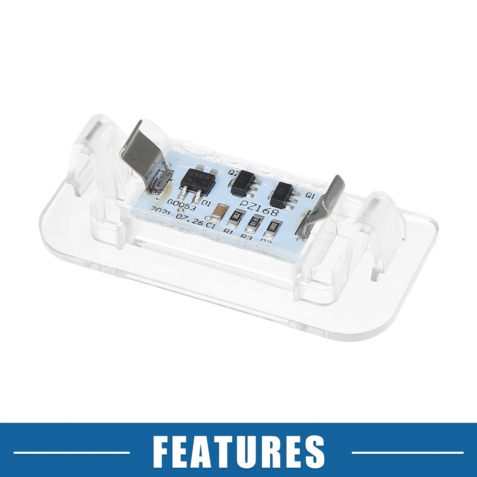 2X LED License Plate Light No.A2468201566 for Mercedes-Benz B-Class (2011–2019)