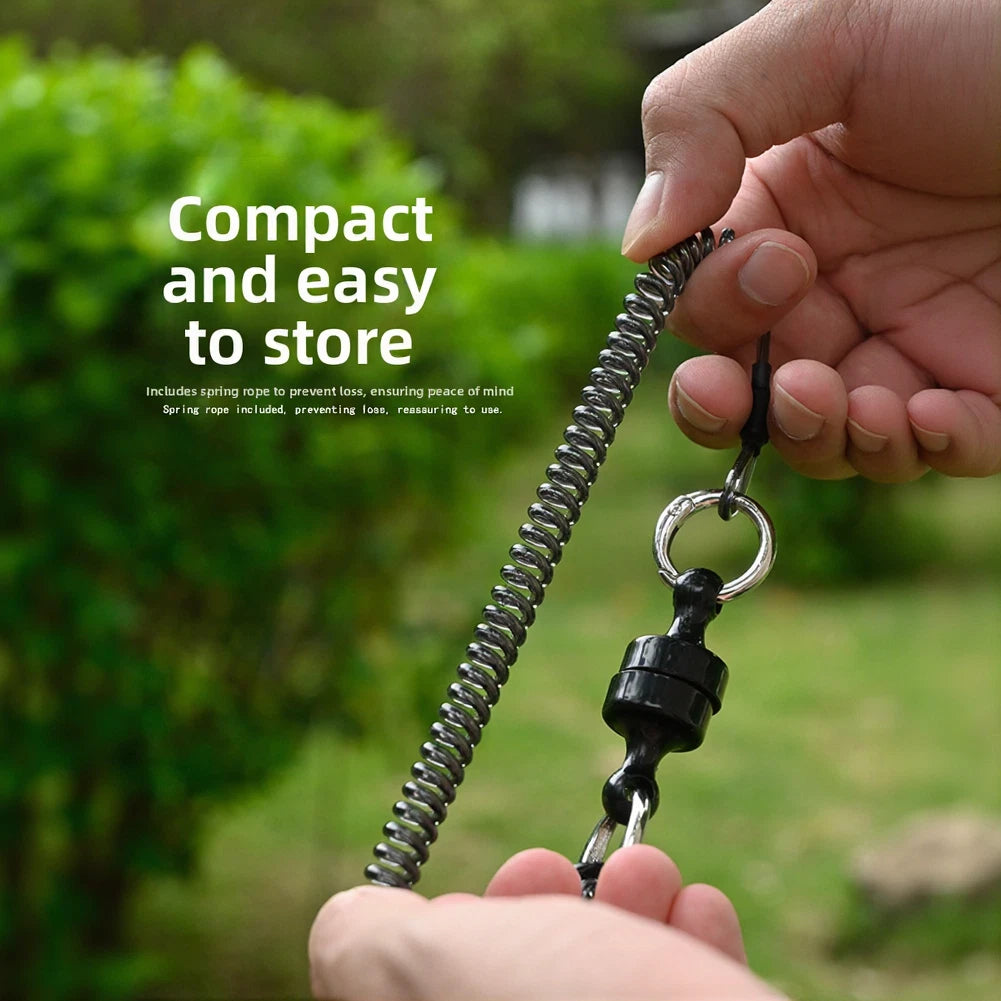 Fish Gripper Safety Rope with Steel Wire for Universal Use