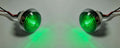 LED Marker Light Mini Moon Chrome Bezel for Pair 1.25 Inch Dual Function