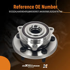 Front Wheel Hub Assembly Kit for Durango Grand Cherokee (2011-2023)