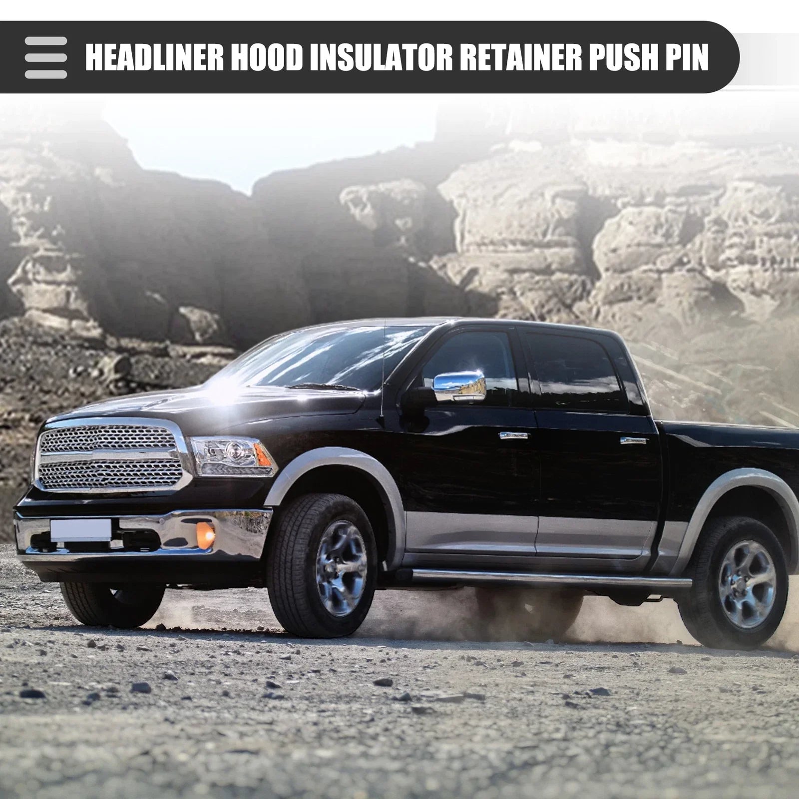 25 x Headliner Hood Insulator Retainer Clips for Dodge