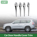 Car Door Handle Cover Trim for Toyota RAV4 (2013–2015) Silver Tone