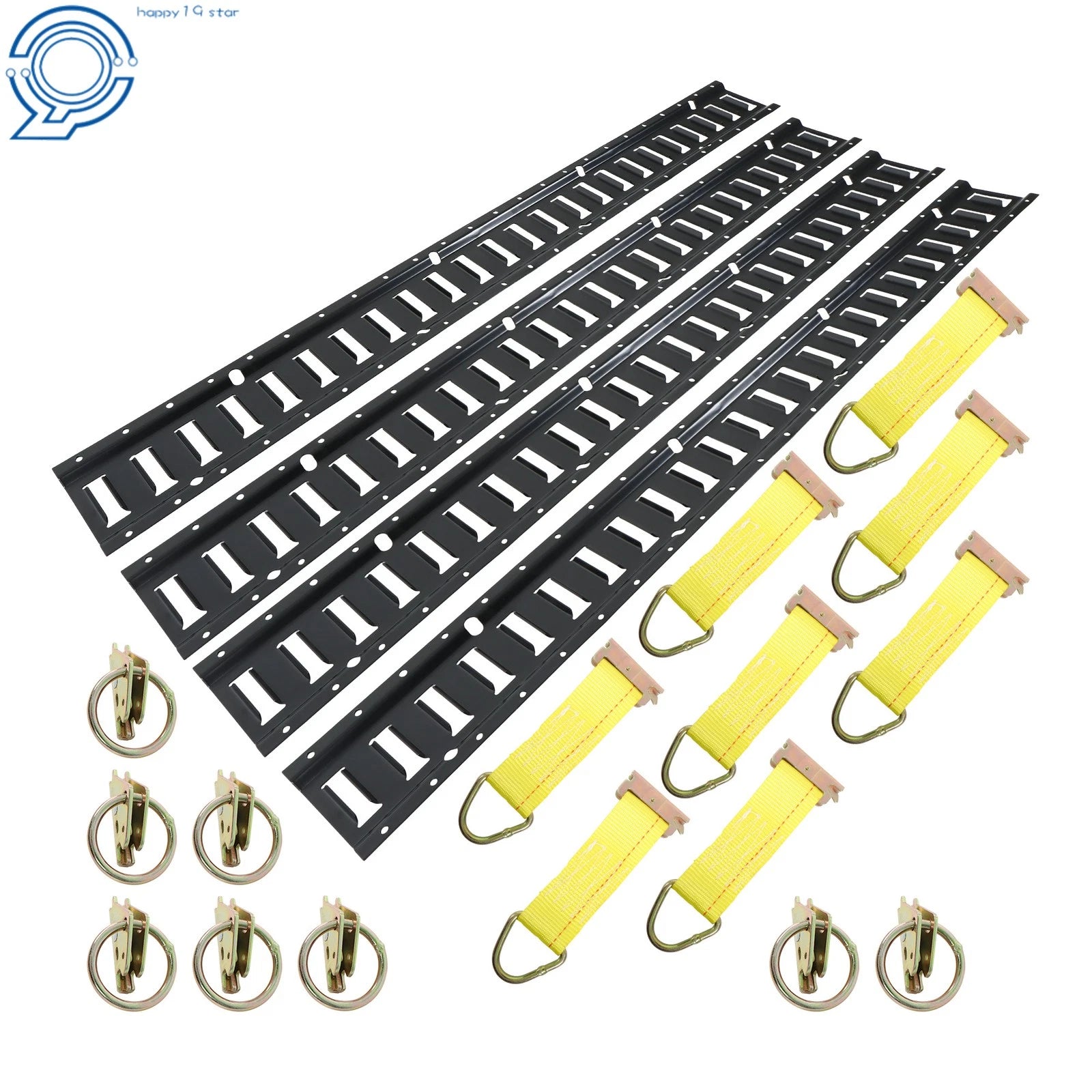Set of 24 E Track Tie Down Rails for Various Models (4' Length)
