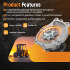 Coolant Water Pump for Caterpillar K21 K25 Forklift