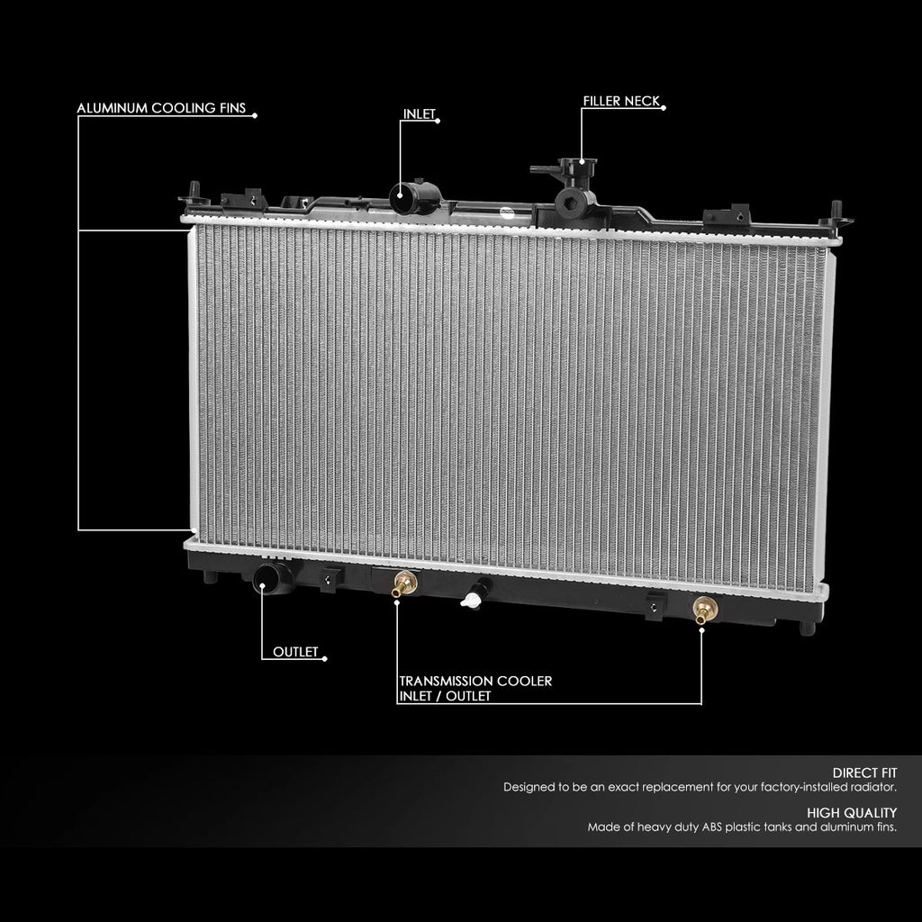 Aluminum Core Replacement Radiator for Mazda 6 (2011–2013) DPI 13389