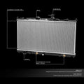 Aluminum Core Replacement Radiator for Mazda 6 (2011–2013) DPI 13389