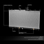 Aluminum Core Replacement Radiator for Mazda 6 (2011–2013) DPI 13389