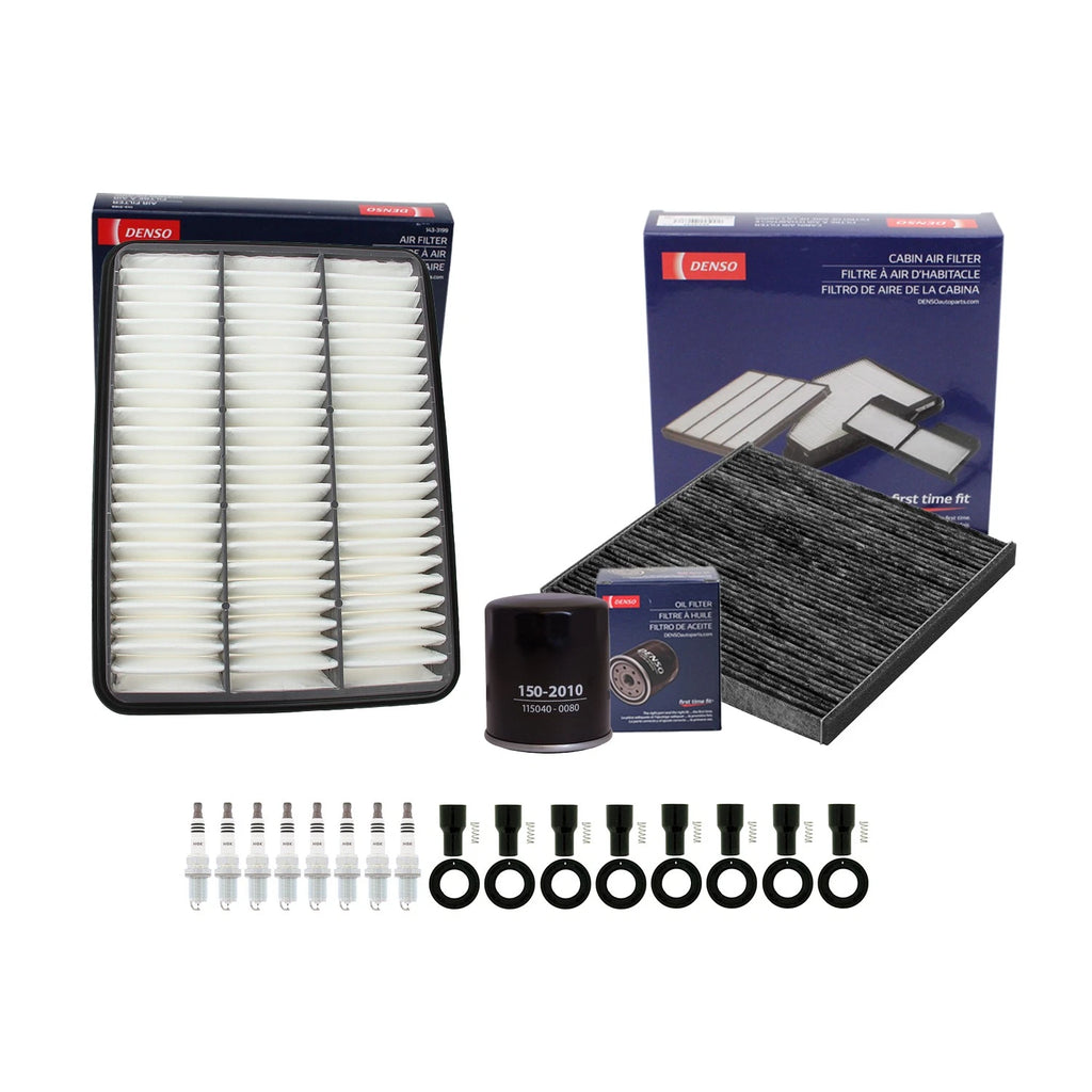 Tune Up Kit with NGK 8 Spark Plugs & Boots for Lexus GX470 (2003–2009)