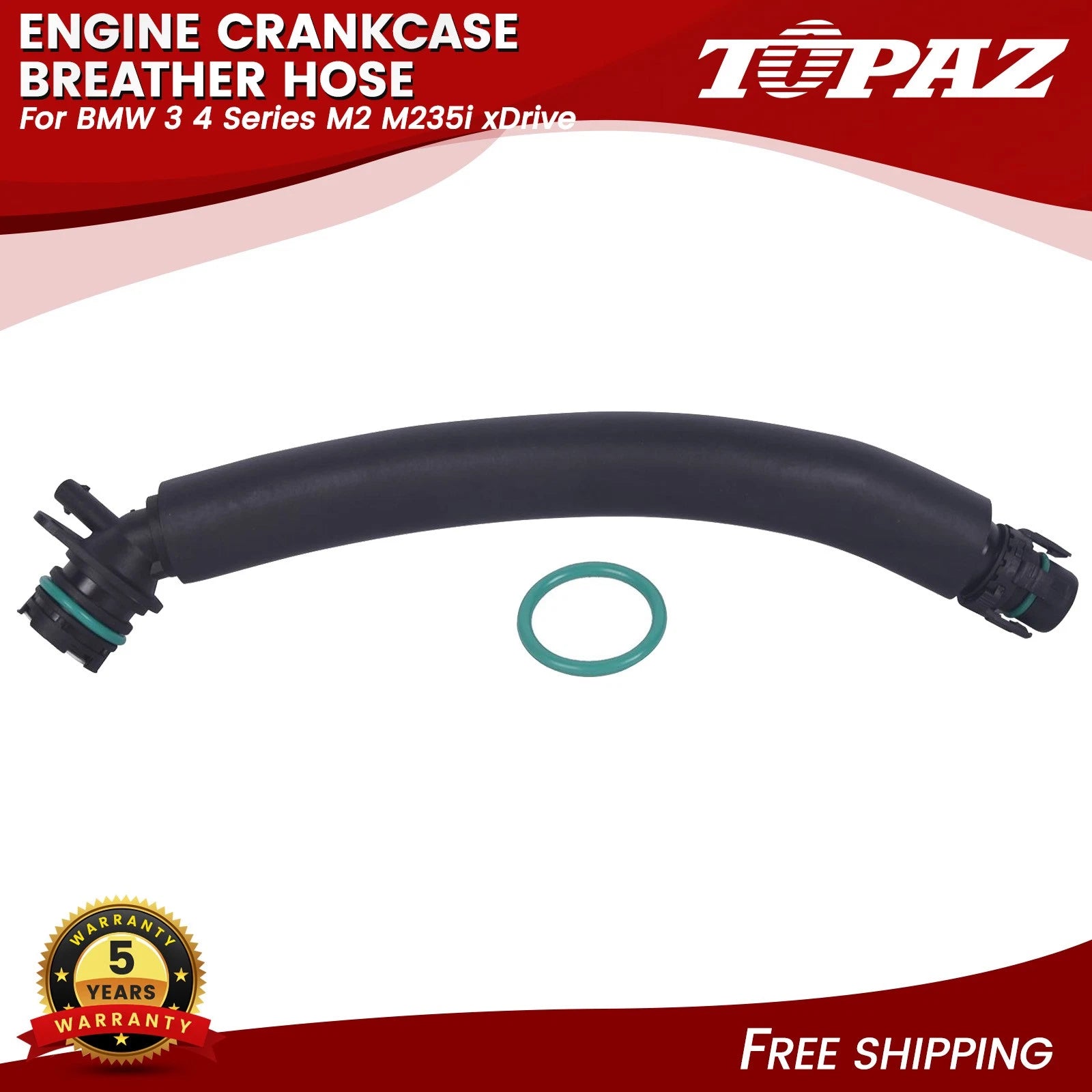 Crankcase Breather Hose for BMW 3 4 Series M2 M235i (2012–2020)