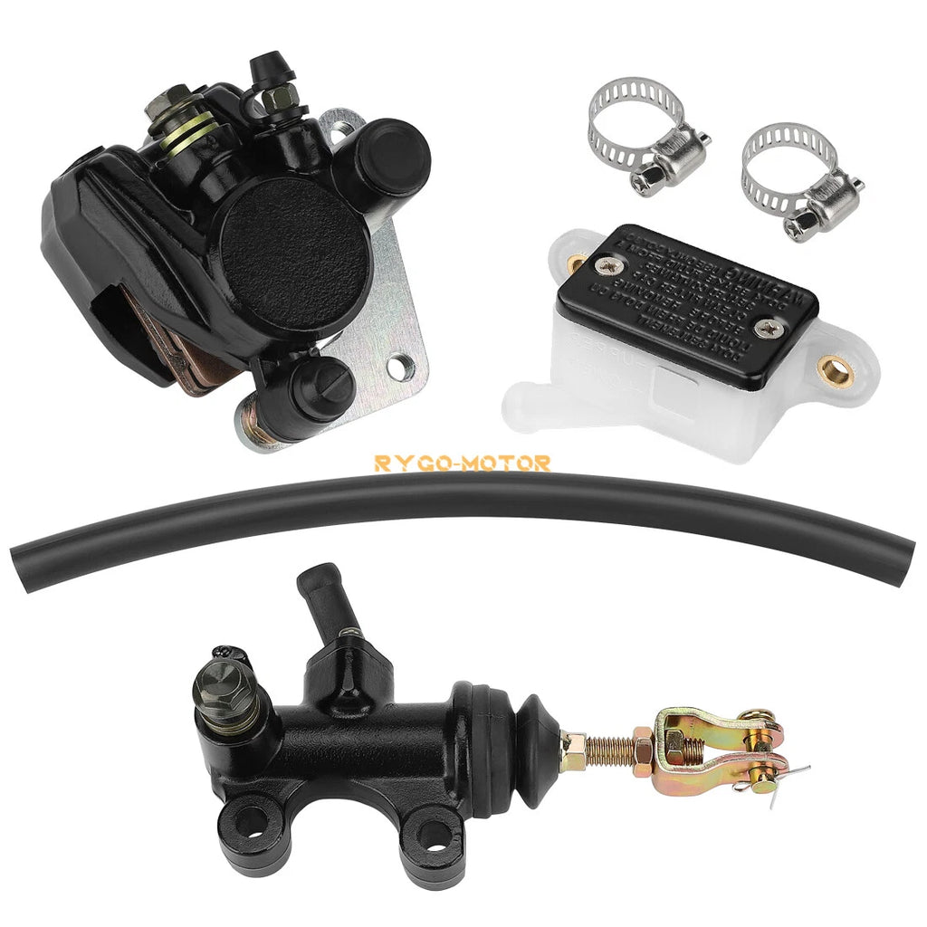 Front Brake Caliper & Rear Brake Master Cylinder Assy for Honda ATC250R (1983–1984)
