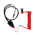Kill Stop Switch & Safety Lanyard for Yamaha 2 Str Outboard Motor (EM 6E9-82575-02)