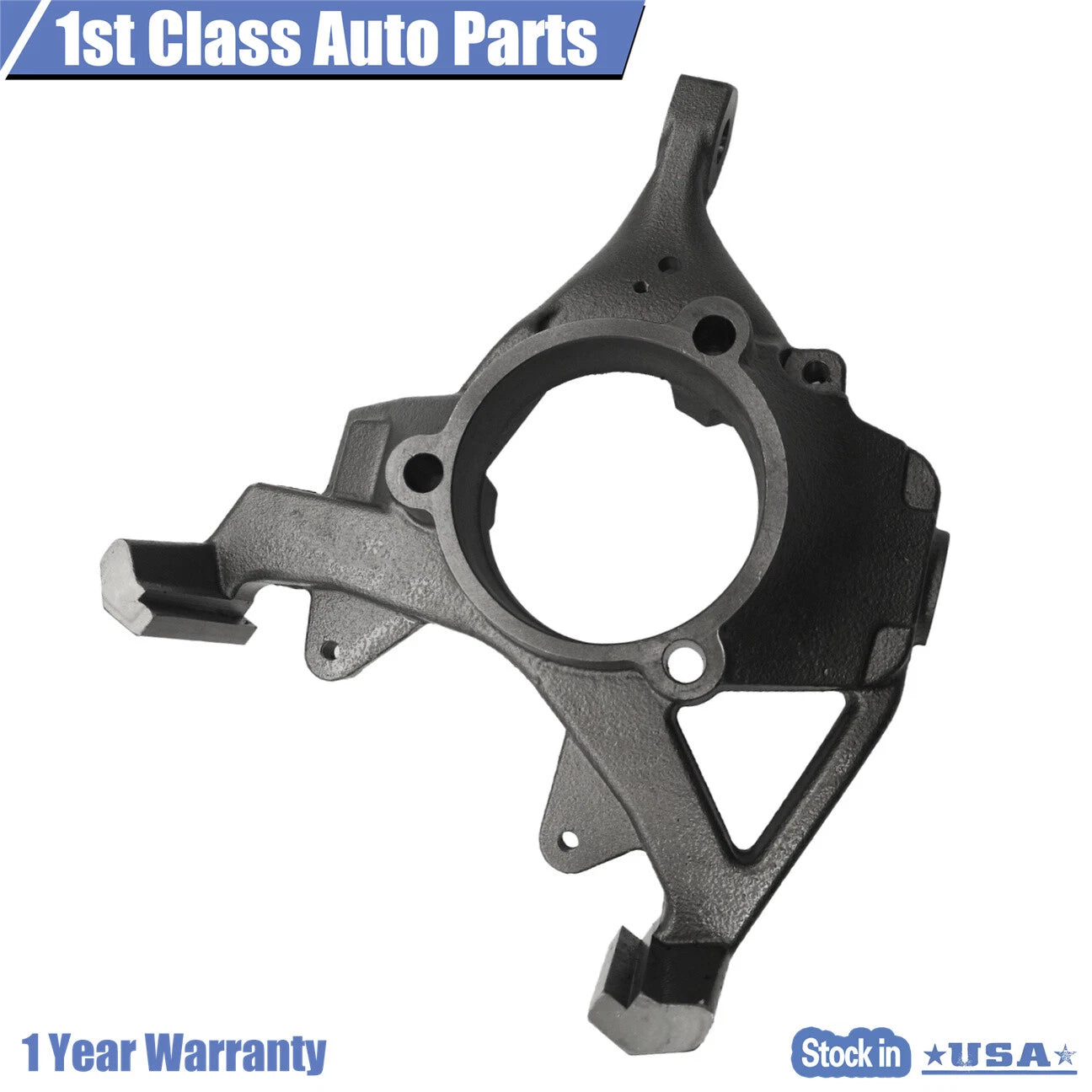 Right Front Steering Knuckle for Jeep Cherokee Comanche Wrangler (1990-2006)
