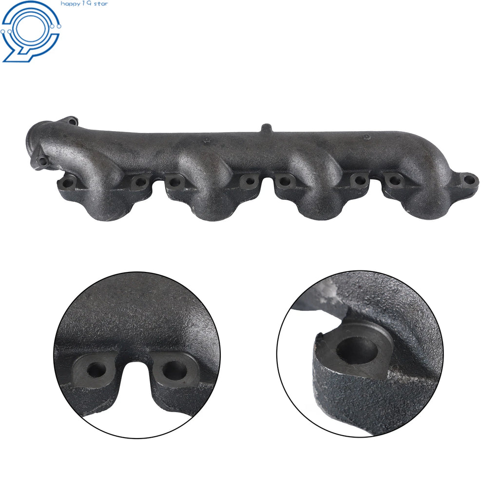 Left Exhaust Manifold with Gasket Kit for Ford E-350 Super Duty (1999-2007)