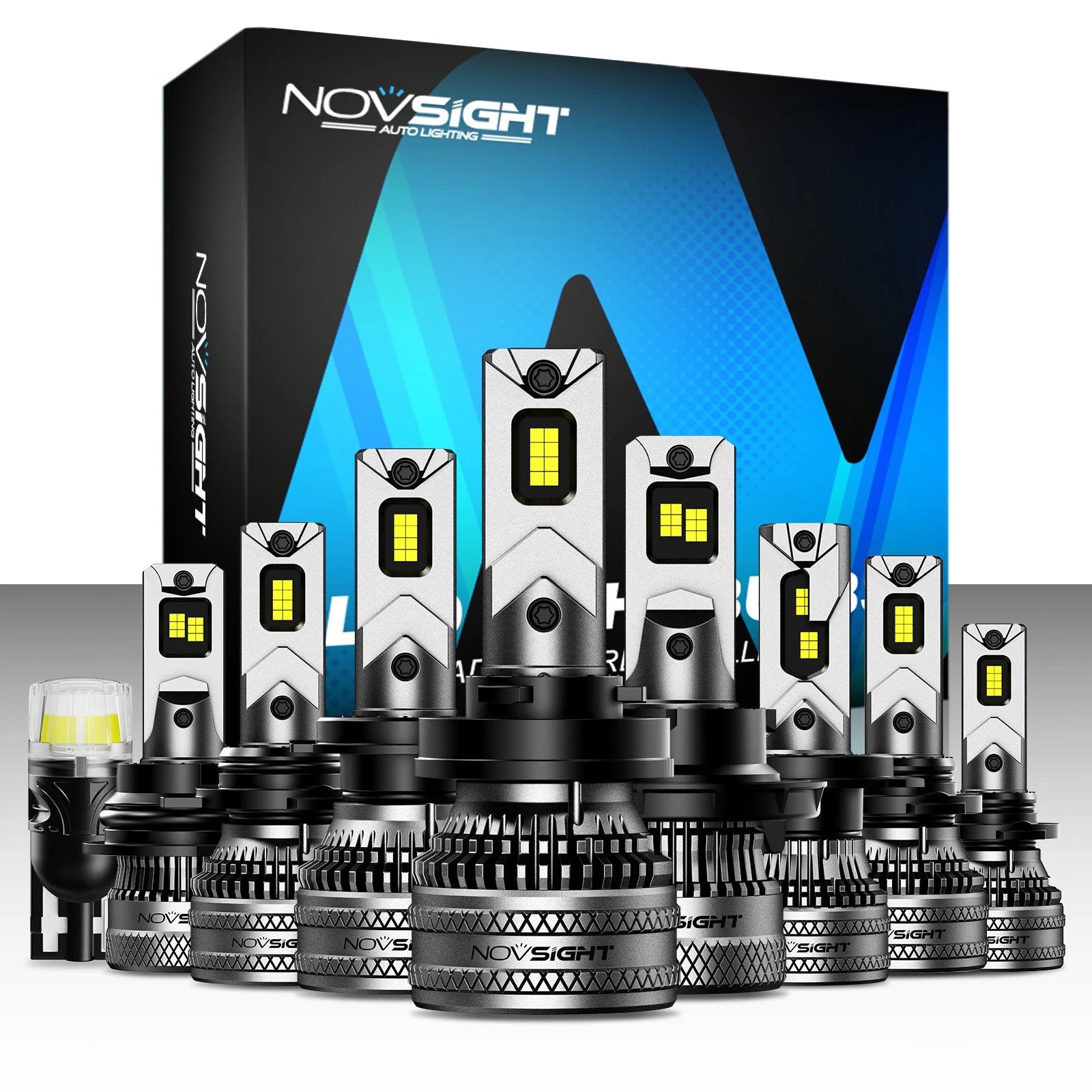 2X LED Headlight Bulbs H11 H13 9004 9005 9006 40000LM 200W 6500K