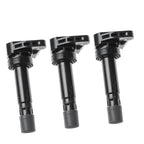 Set of 3 Ignition Coils for Daihatsu Move Sirion Mira (1.0L L3, 90048-52126)