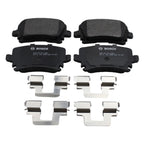 Set of 4 DuraGo Rear Rotors & Bosch QuietCast Pads for Audi A3 Eos Golf (2006–2016)