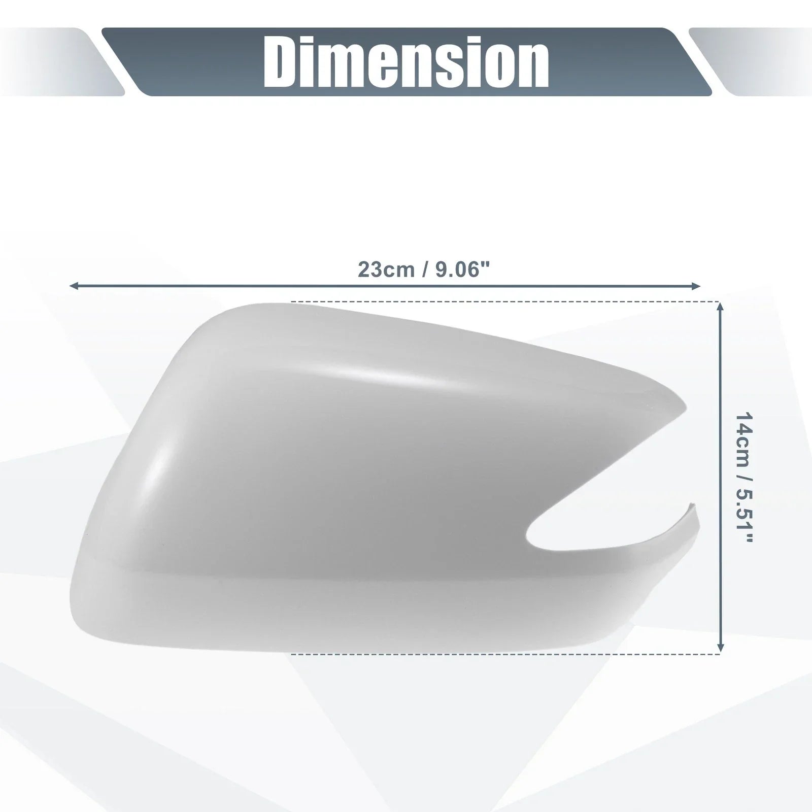 Left Side Car Mirror Cover Cap for Honda Fit (2009-2013)