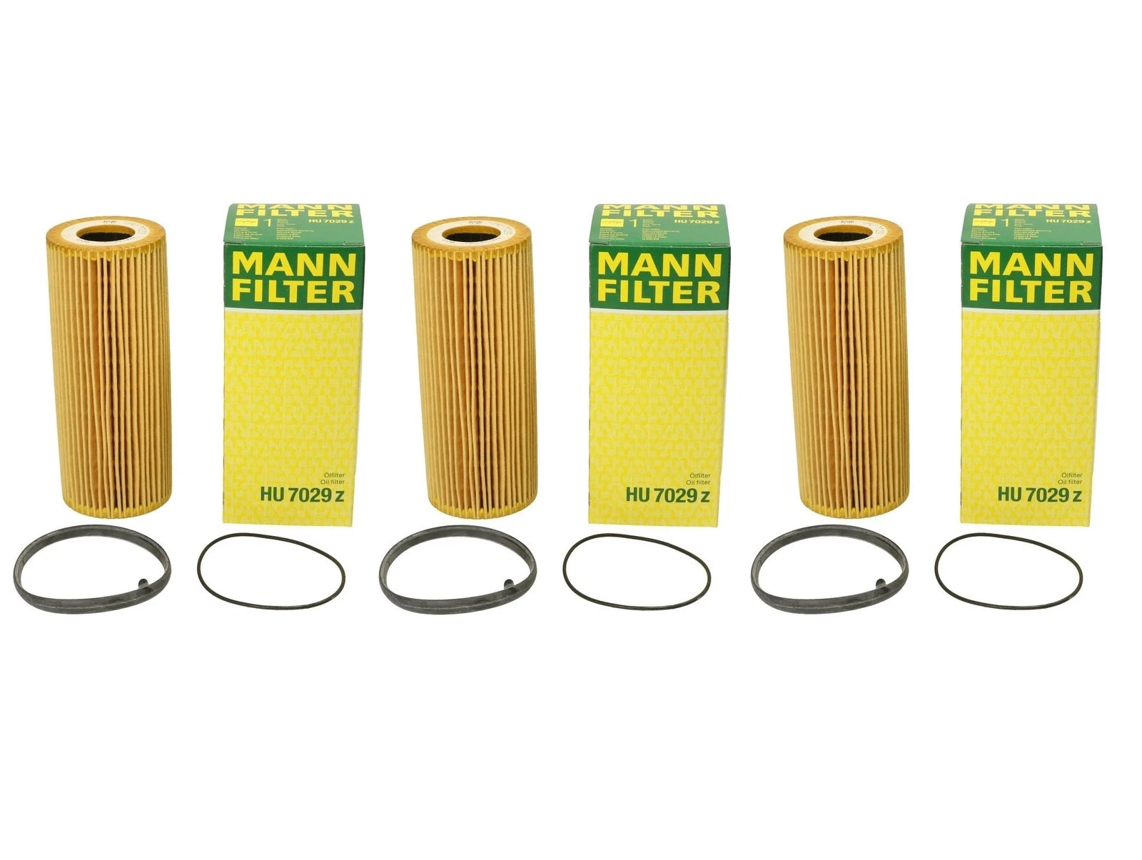 Set of 3 Engine Oil Filters for VW Touareg, Porsche Cayenne, Audi A4, A7 (2004–2021)