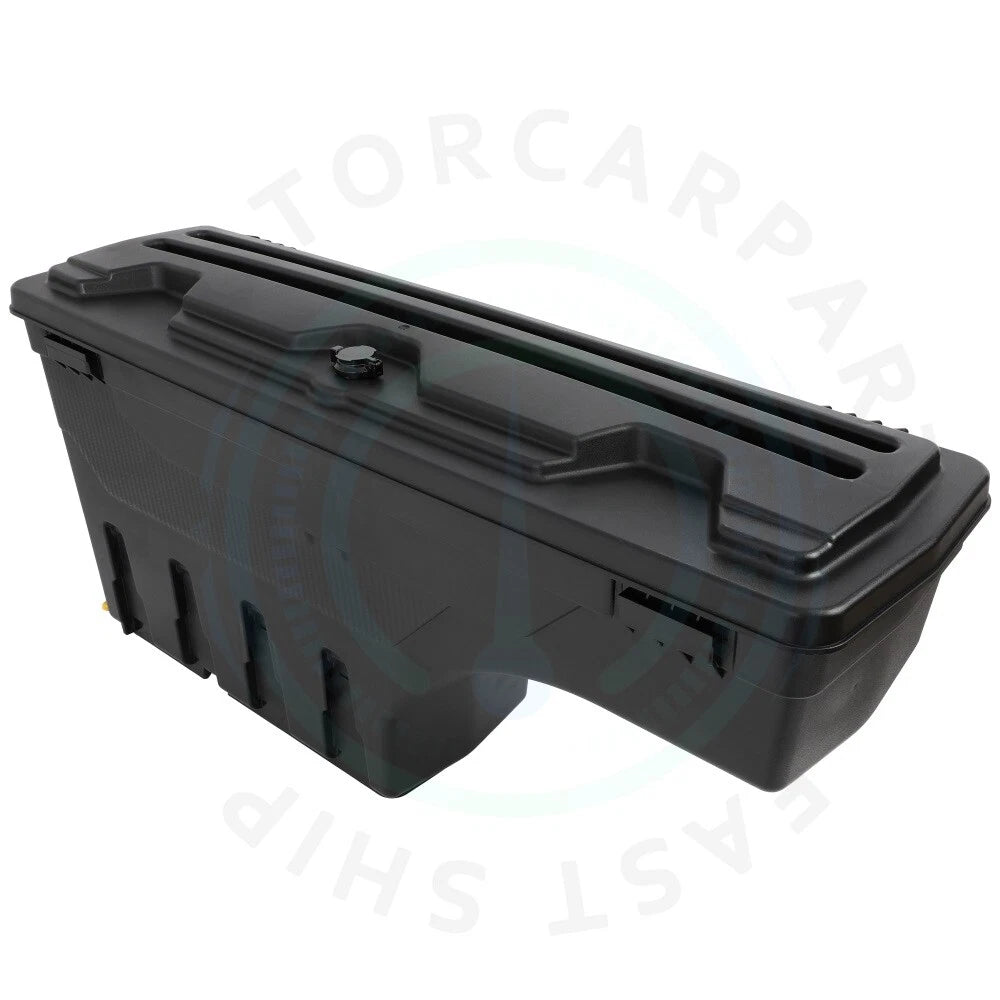Black Truck Bed Storage Tool Box for Ford F250 F350 F450 (1999–2016)