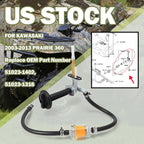 Fuel Petcock Valve Filter Kit for Kawasaki Prairie 360 KVF360 (2003–2006)
