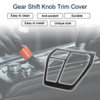 Stainless Steel Gear Shift Knob Cover for Toyota RAV4 (2019–2023)