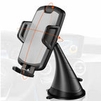 Dashboard Windscreen Mount Mobile Phone Holder for Car (Universal)