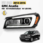 HID/Xenon Projector Headlight Driver Left for GMC Acadia (2013–2016)