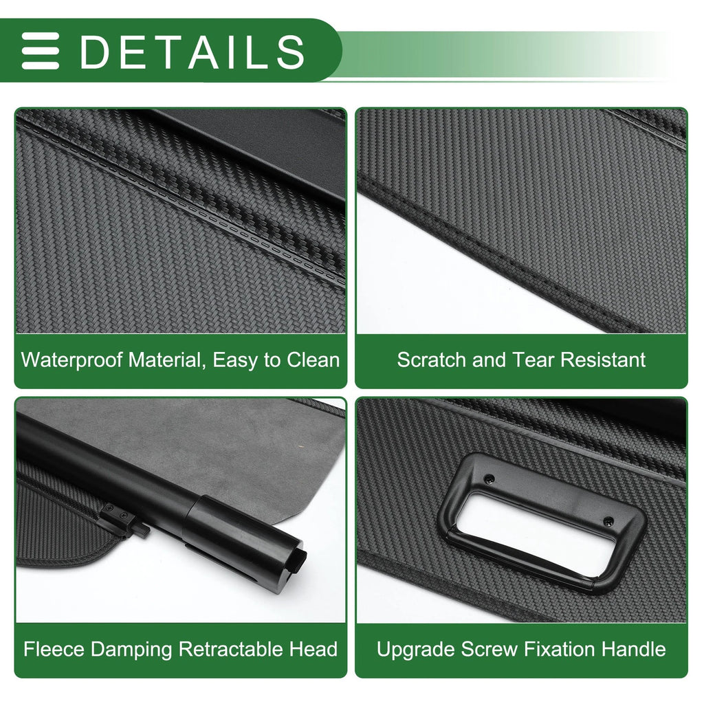 Retractable Cargo Cover for Ford S-Max (2007–2015)