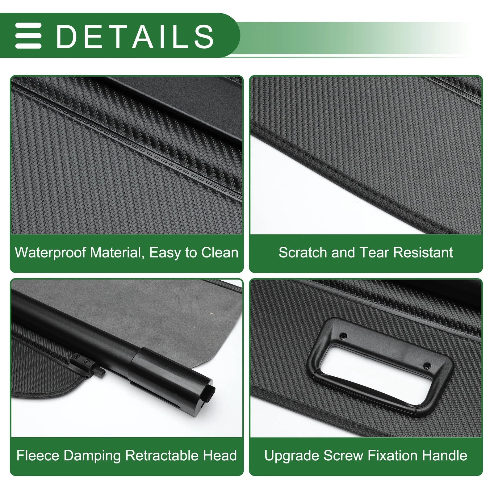 Retractable Cargo Cover for Ford S-Max (2007–2015)