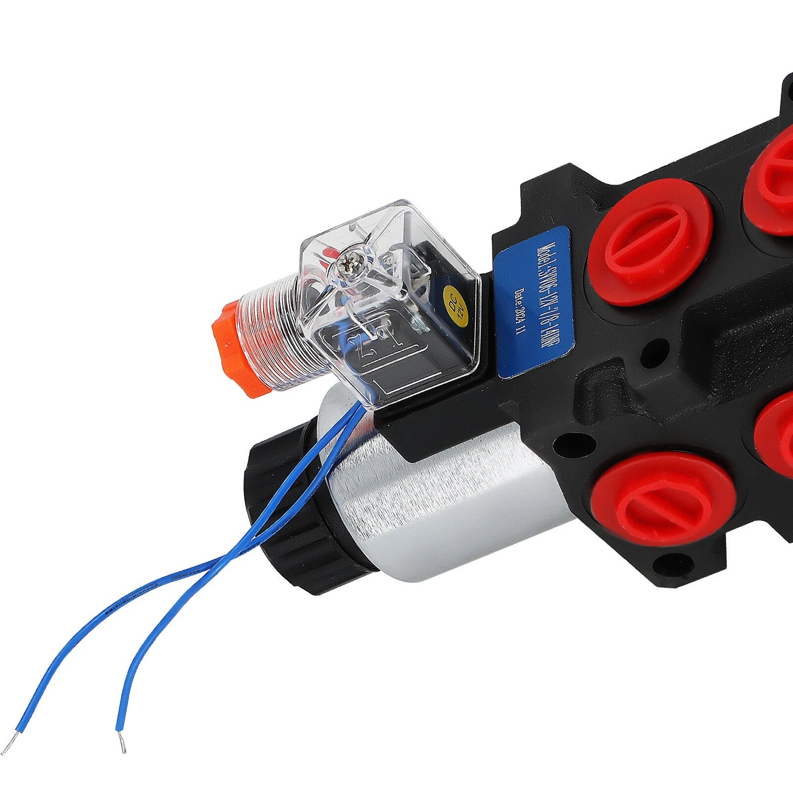Hydraulic Directional Valve 12V DC for Industrial Applications (6 Ports)