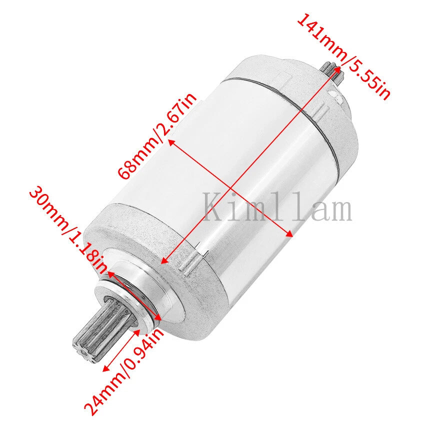 Starter for BMW K1200LTS K1200LTC K1200LT K1200LT/M (1997–2009)